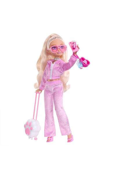 mattel Barbie Dream Besties Hafta Sonu Tatili Malibu Bebek ve Aksesuarları JMV16
