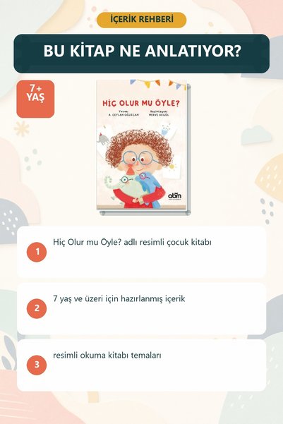 Abm Yayınevi Does It Ever Happen Like That? Illustrated Children's Story Book for Ages 7+ to Develop Imagination
