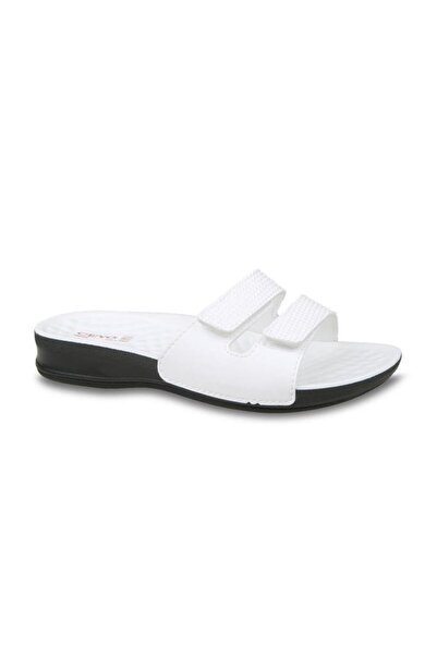 Ceyo 9942-9 Дамски чехли с анатомична подметка, бели, 36-40