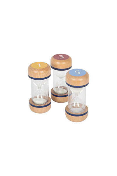 Small Foot Set educațional cu clepsidră pentru copii