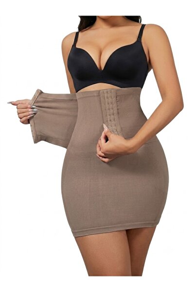 Houzi 2PCS High Waist Tummy Control Shaping Skirt Soft Breathable, Size XL. |...
