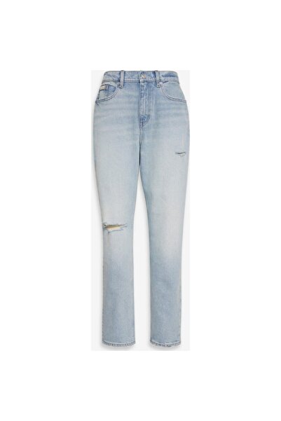 Calvin Klein Ck Lv047d722g New Mom Jean Bowery Destroyed Kadın Pantolon