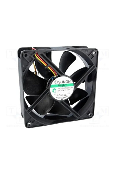 MEC0381V1-000U-G99 Aksiyel Soğutma Fanı 12V DC 120x120x38 mm - MagLev Manyetik Yataklı