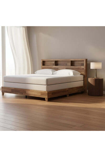 Ashley Furniture سرير فيناريا كينج مع خزانة كتب
