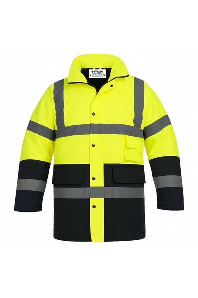 CRESMAN Δίχρωμο μπουφάν parka υψηλής διακριτότητας tytan XXL