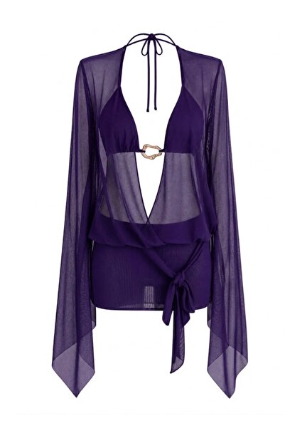 EDLİNGERİE L’Or Noir Veil – Transparent Mini Pareo Limited Edition