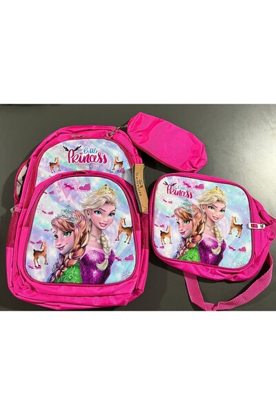 Sentor Little Princess Primary School Bag Pink 400004