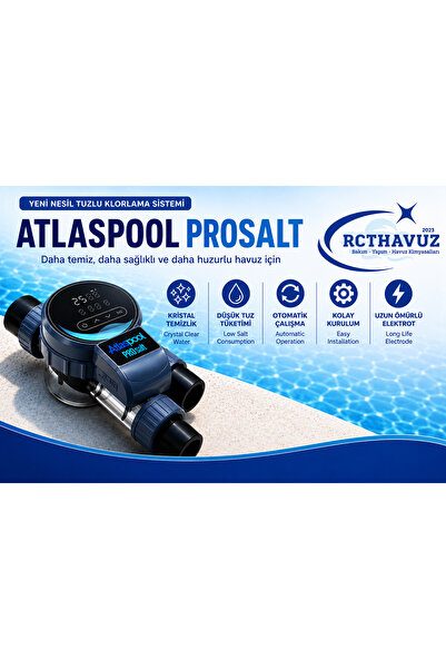 Atlaspool Prosalt Tuzdan Klor Cihazı 16 Gram