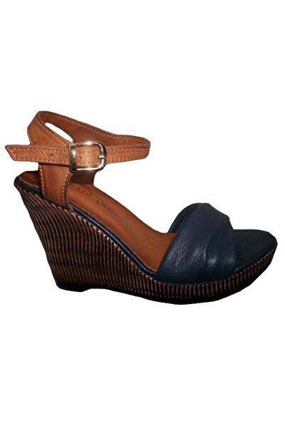 OEM Sanda trendy cu platforma inalta, bareta de nuanta bleumarin