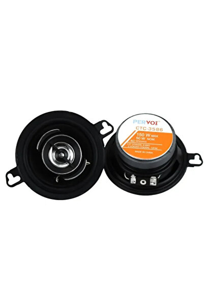 OEM Σετ Ηχεία Αυτοκινήτου 3.5 300W RMS 2 Δρόμων – Pervoi CTC-3586 Μαύρα 2τμχ