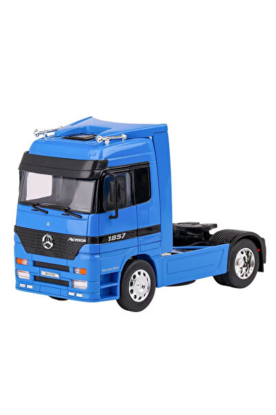 WELLY Sigilat- Mercedes-Benz Actros I 2004 Albastru- Scara 1:32-