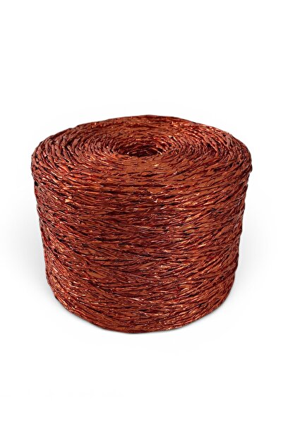 woyarts Premium Shiny Metallic Raffia Yarn 250 Gr Twisted Bag Strap Hat and D...