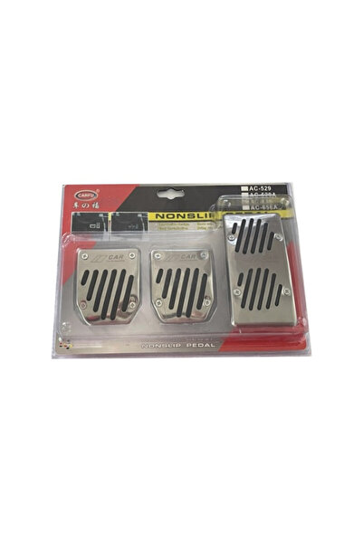 OEM Πεταλιέρες kit ασημί -αλουμίνιο Car Accesories – ΟΕΜ