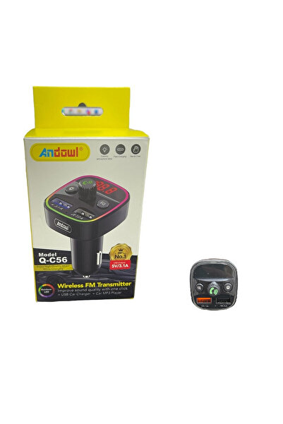 OEM Ασύρματος πομπός FM Bluetooth Q-C56 ANDOWL