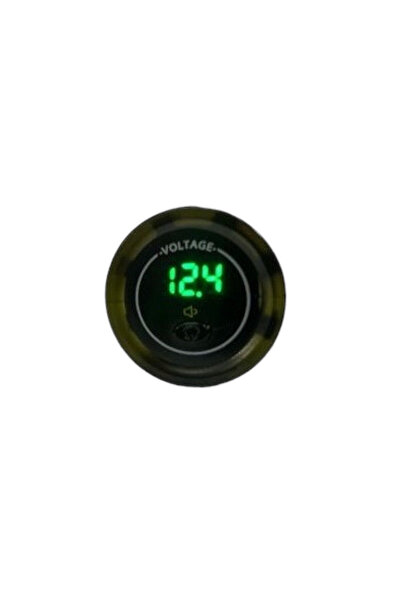 OEM Βολτόμετρο υψηλής ποιότητας στρογγυλό LED ψηφιακή πράσινη οθόνη και butto...