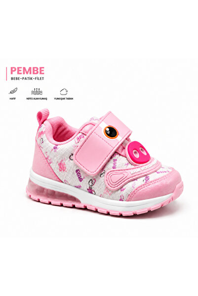 Sonimix BHM ROLESİ Bebe Patik Filet Çocuk Spor Ayakkabı | Hafif Nefes Alan Ku...
