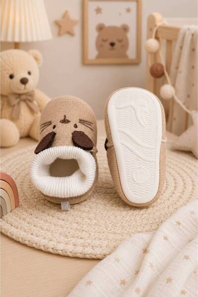 Pico Baby Soft Socks / Non-Slip Soles / Baby Knitwear First Step Booties