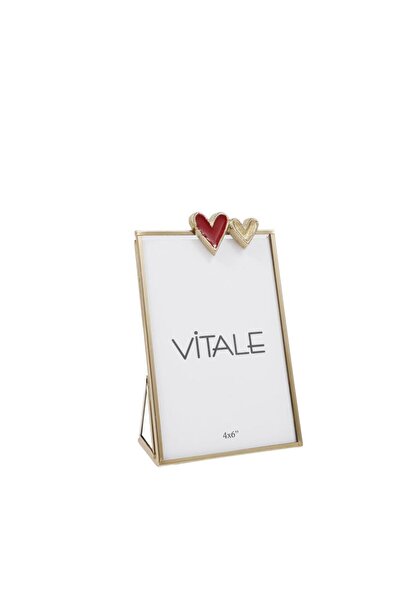 Vitale Elegant Golden Rectangular Frame 10X15Cm