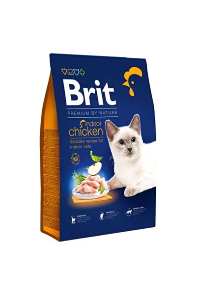 Brit Premium by Nature pentru pisici de interior cu pui 8 kg
