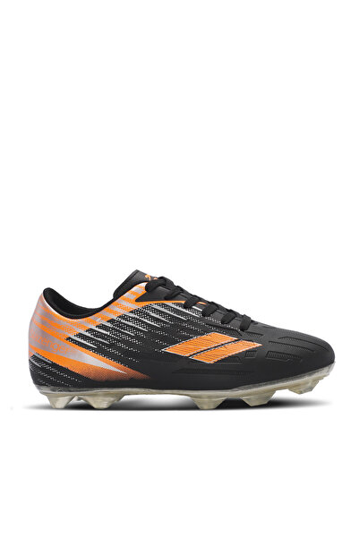 Slazenger حذاء كرة القدم CAMBLY KR للأولاد باللون الأسود/البرتقالي