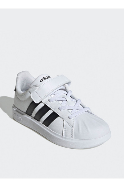 adidas Boys Streettalk Hook & Loop Ankle Sneakers