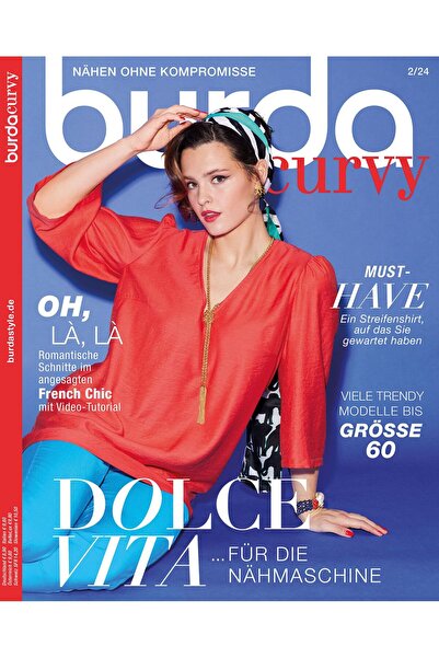 Burda Style Burda Plus, Curvy magazine spring 2/2024 published in German