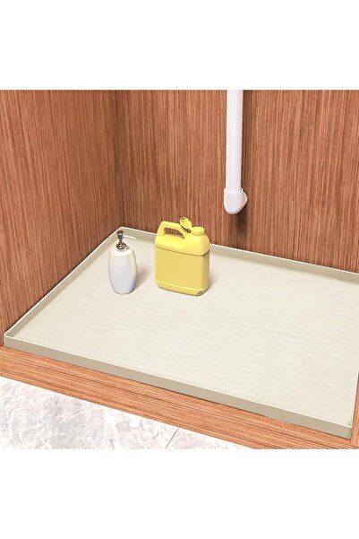 GENERAL URMONA Waterproof Silicone Under Sink Mat Shelf Liner for Kitchen and...