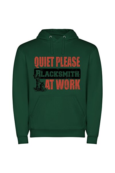 iLovePrints Inspired Blacksmith: Product Design Φούτερ με κουκούλα σε χρώμα Π...
