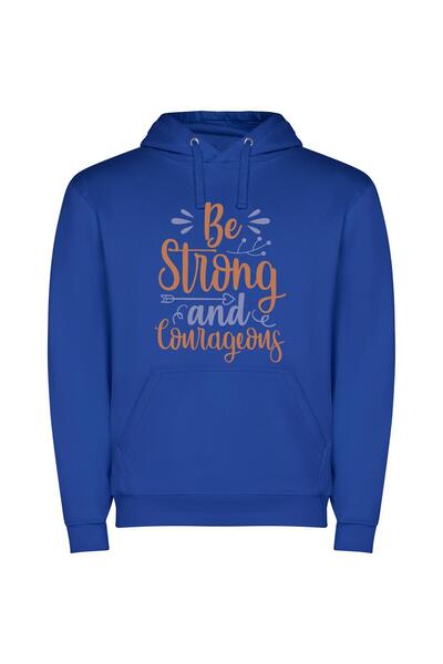 iLovePrints Unleashed Strength: Fearless & Fierce Φούτερ με κουκούλα σε χρώμα...