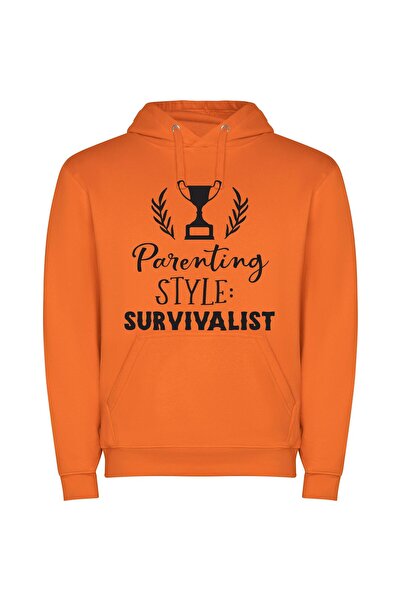 iLovePrints Striking Parenting Style: Award-Winning! Φούτερ με κουκούλα σε χρ...
