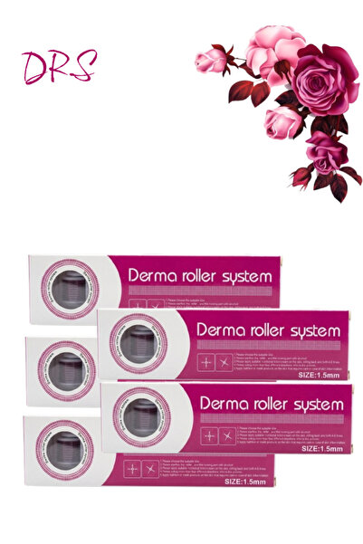 DRS 5 Pieces Derma Roller System 1.5mm