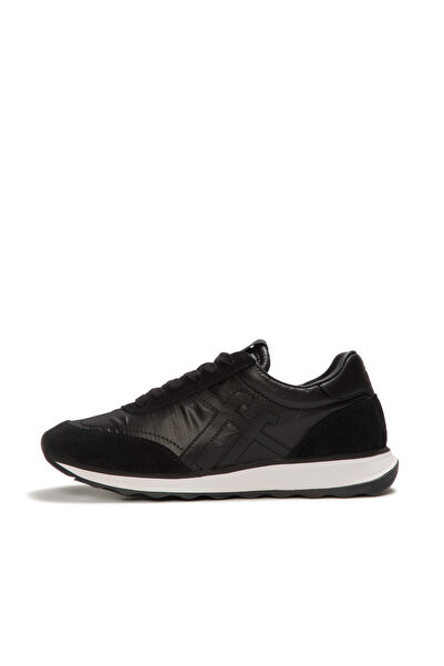 Fitflop Women's Retro-Q FF Metallic-Fabric/Suede Sneakers