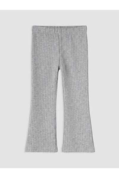 LC Waikiki Lcw Kids Girl's Ribbed Spanish Leggings