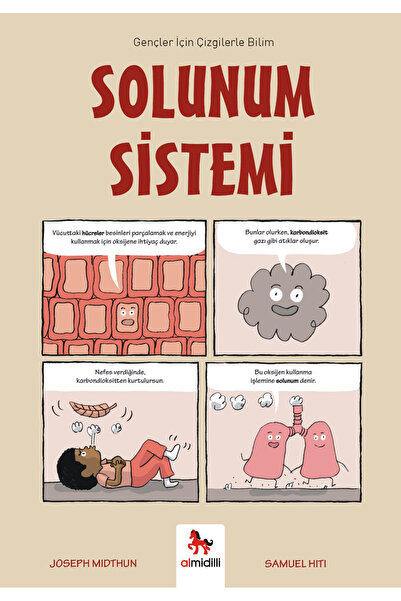Almidilli Yayınları Solunum Sistemi - Gençler İçin Çizgilerle Bilim