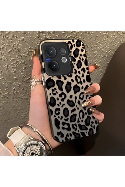 CHICASELUX For Vivo V60 Compatible High Quality Black Leopard Phone Case, Sho...