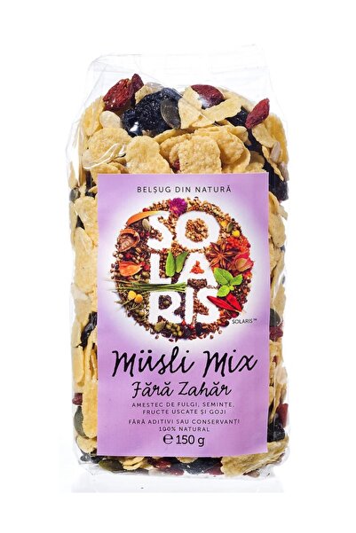 SOLARIS Musli Mix fara zahar, 150g