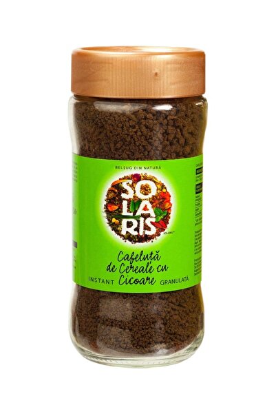 SOLARIS Cafeluta de Cereale si Cicoare Granulata Borcan 100gr