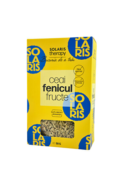 Solaris Plant Ceai Fenicul Fructe 50g