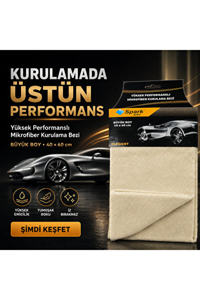 SPARK ELEGANT YÜKSEK PERFORMANSLI KURULAMA BEZİ