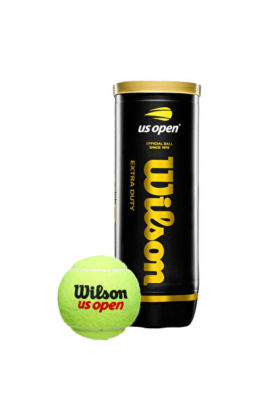 Wilson Us Open tenis Topu Vakum Ambalajda Üçlü WRT106200 (Yeni Seri)
