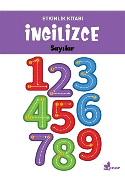 Çınar Yayınları الأرقام الإنجليزية - كتاب الأنشطة
