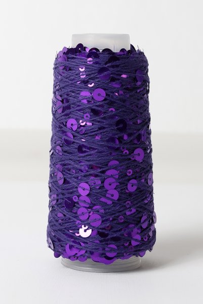 FATMA PULLU İP Sequin Yarn 160 Meters in 50 Gram Skeins Sequin Size: 3Mm+6Mm