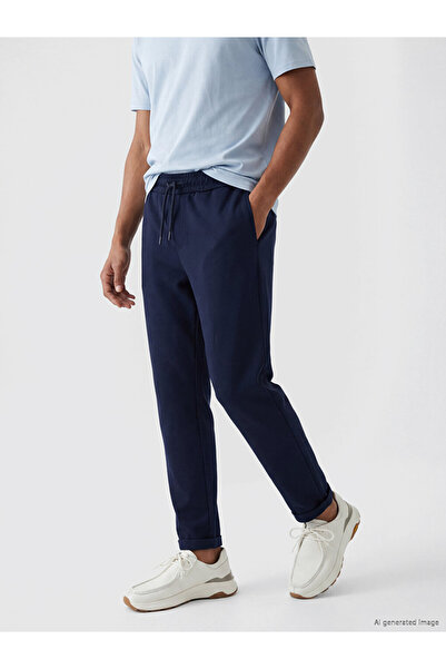 LC Waikiki Rmz Gi̇yi̇m Farkiyla Standard Fit Soft Touch Men's Sweatpants