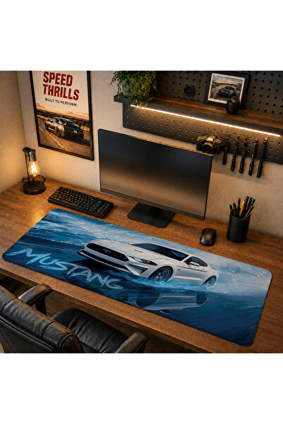 RUGRUMBA DRW1007 40x90cm Gaming Player XL Mousepad cu margini cusute, dimensi...