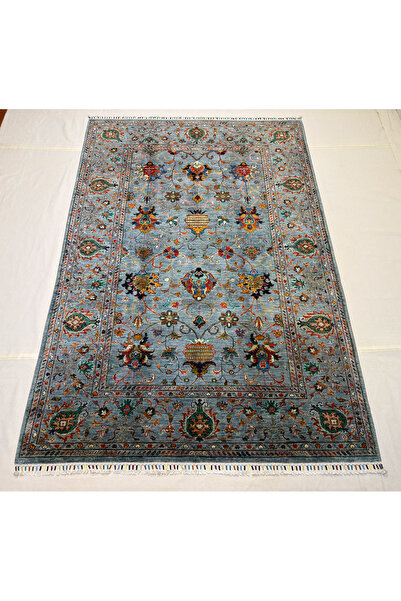 Afgan Halı El Dokuma 4 Metre Sultanı Model 100% Yün Kök Boya Elsanat Eserı