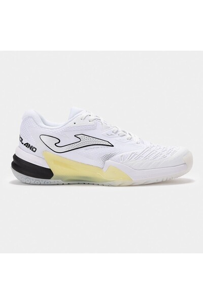 Joma Trols2602Ac Roland Sert & Toprak Short Men's Tennis Shoes - White/Yellow