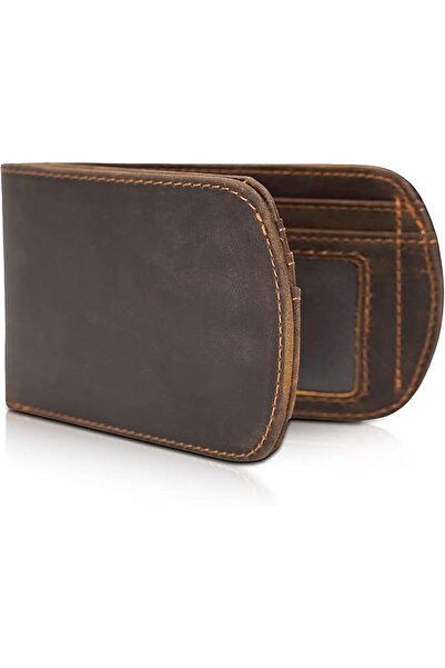 POLARE ORIGINAL Slim Curve Front Pocket RFID Blocking Italian Real Leather Bi...