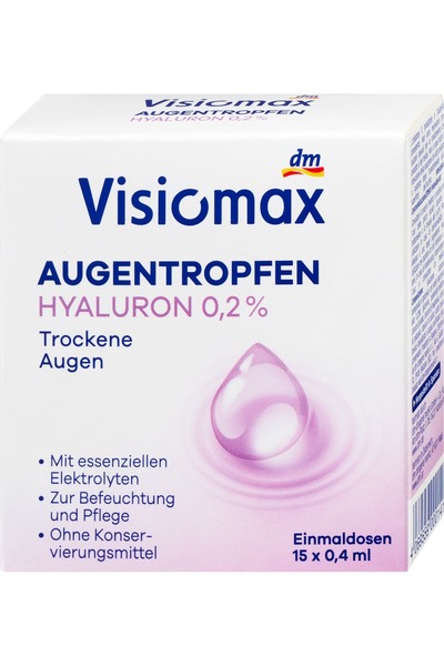OEM Picături pentru ochi cu acid hialuronic, 15 buc