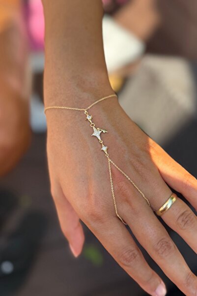 Trendy Butik Vip Zircon Stone Pole Model Şahmeran