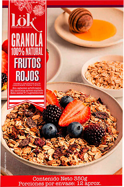 OEM Granola cu Fructe de Padure, 350 g